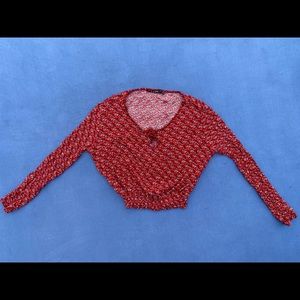 blouses for women color red